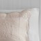 3 Piece Reversible Scalloped Edges Microfiber Quilt Set in Blush